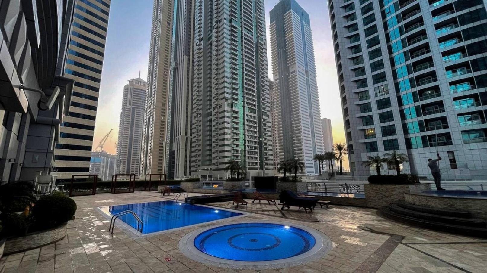 Sea&Palm View Elegant 1 Bedroom Apartment Dubaï Extérieur photo