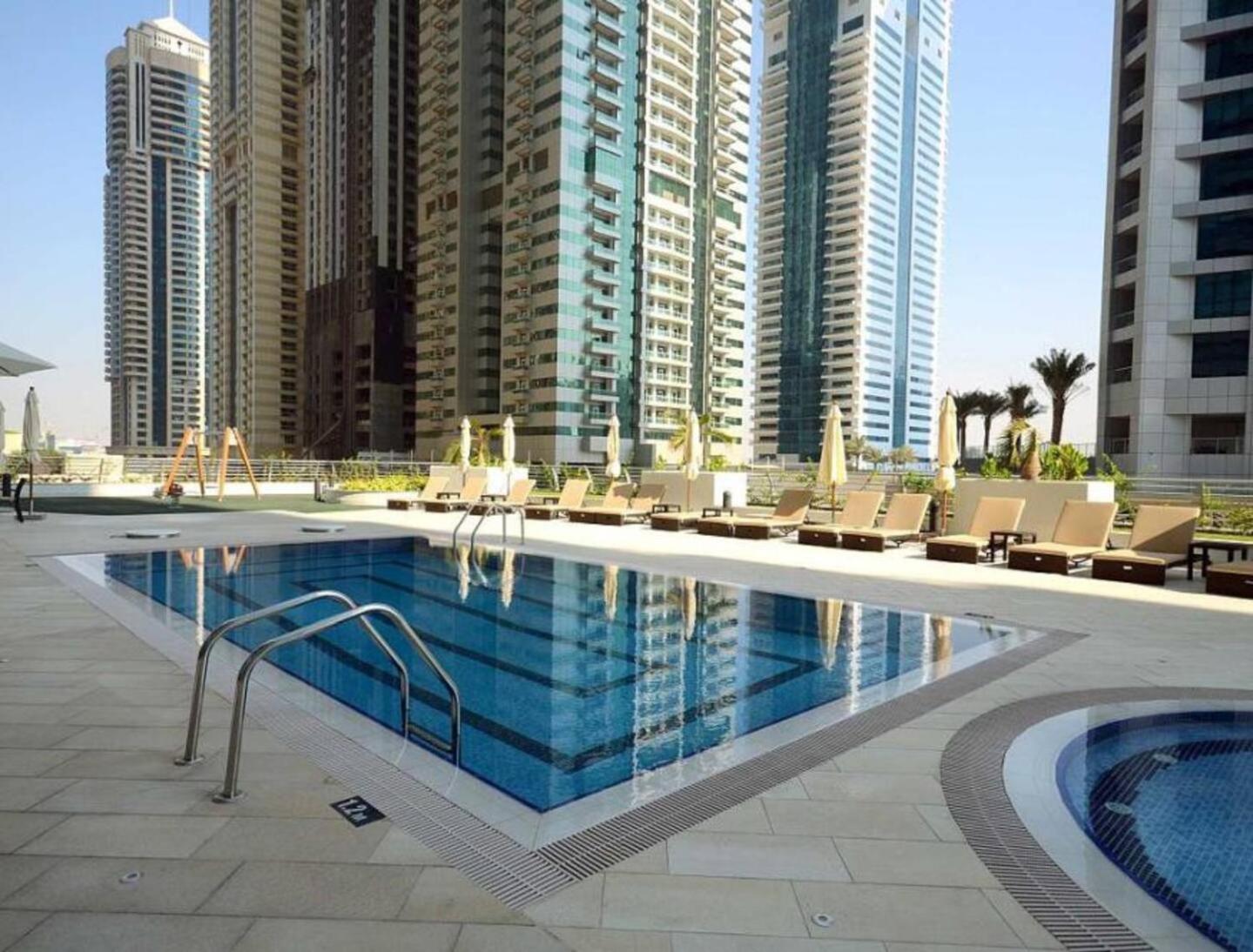 Sea&Palm View Elegant 1 Bedroom Apartment Dubaï Extérieur photo