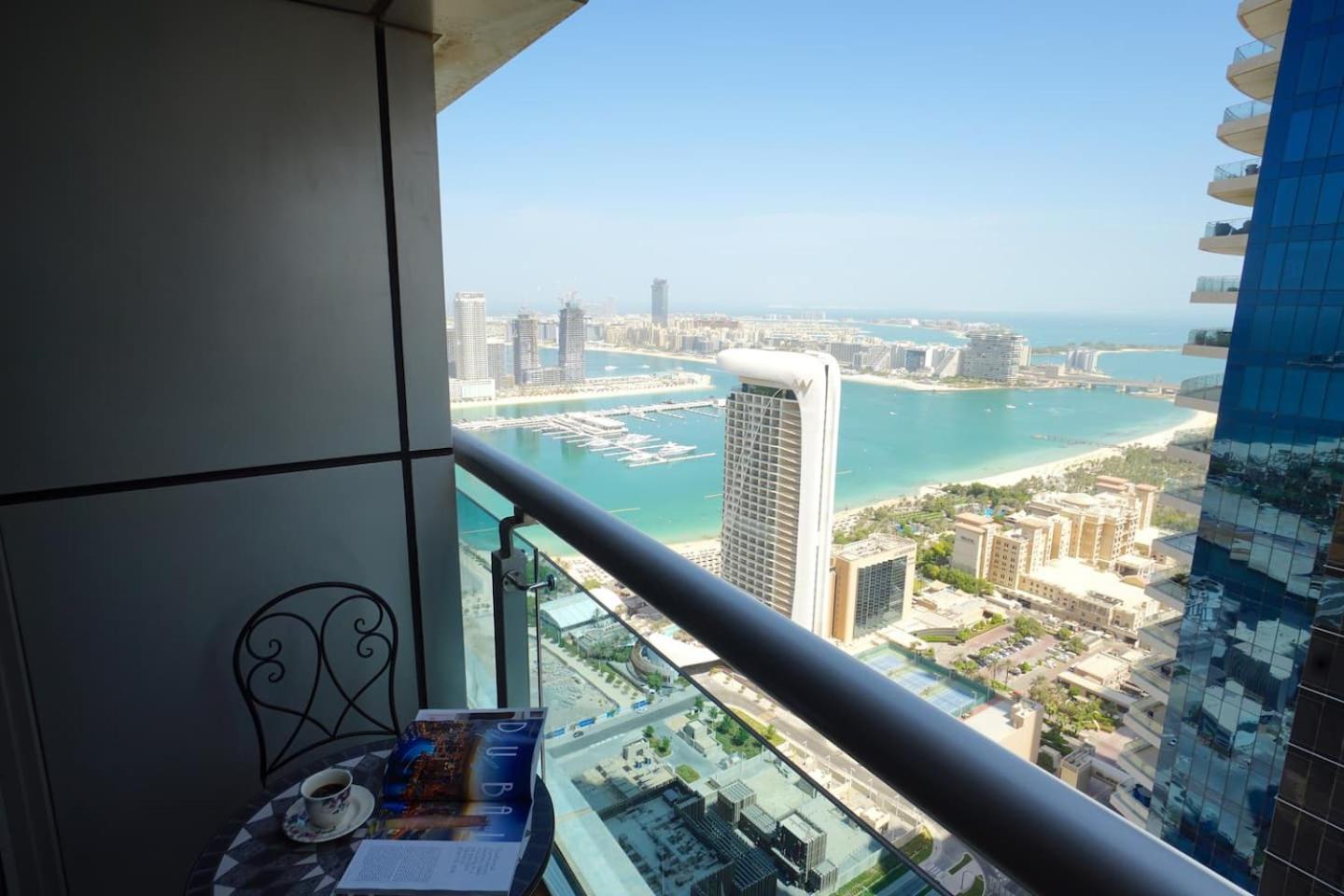 Sea&Palm View Elegant 1 Bedroom Apartment Dubaï Extérieur photo